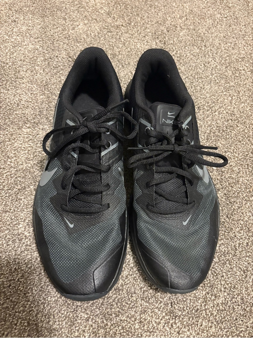 Men’s Black Nike Varsity Compete Sneakers